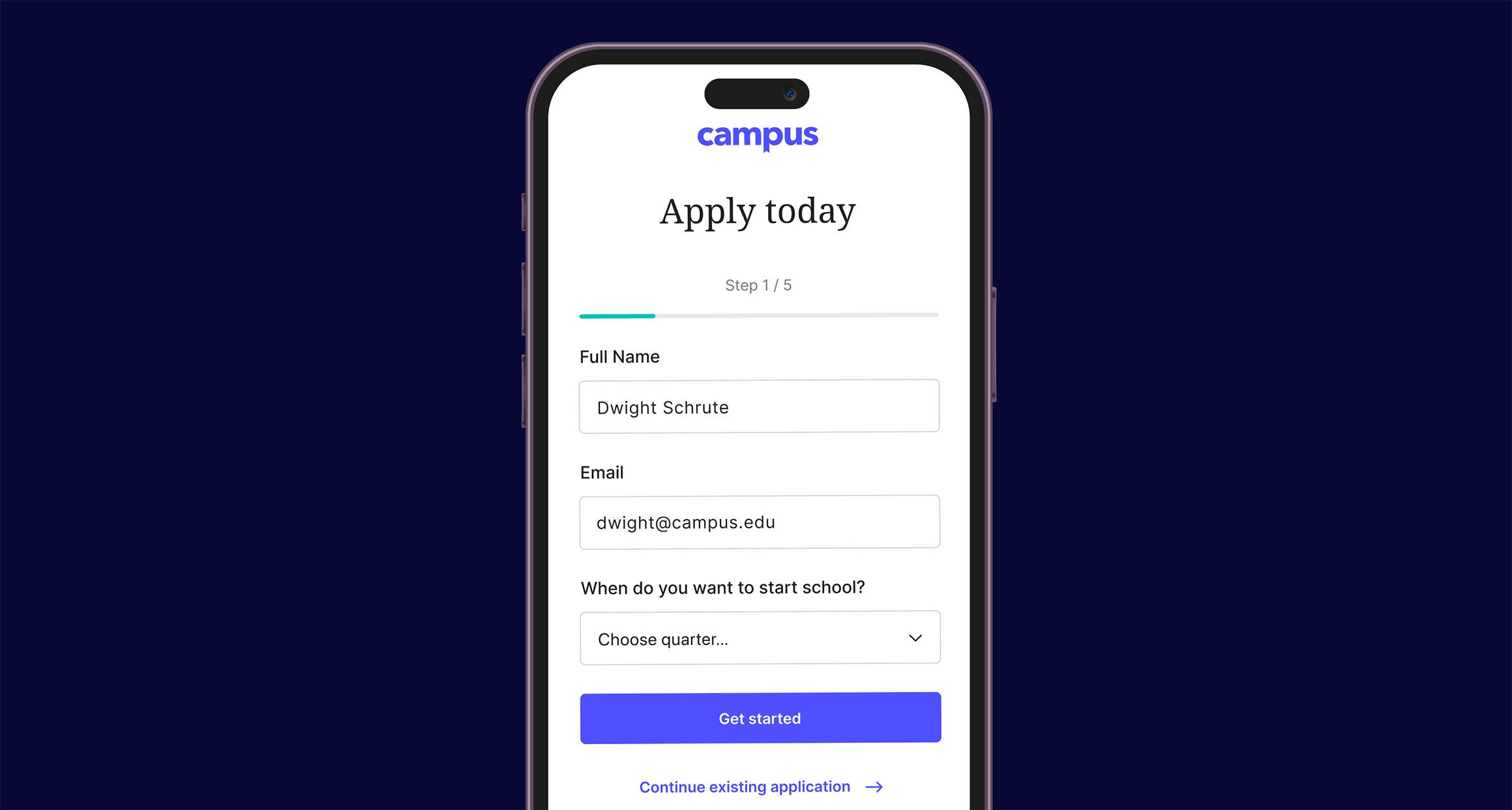 Apply to Campus