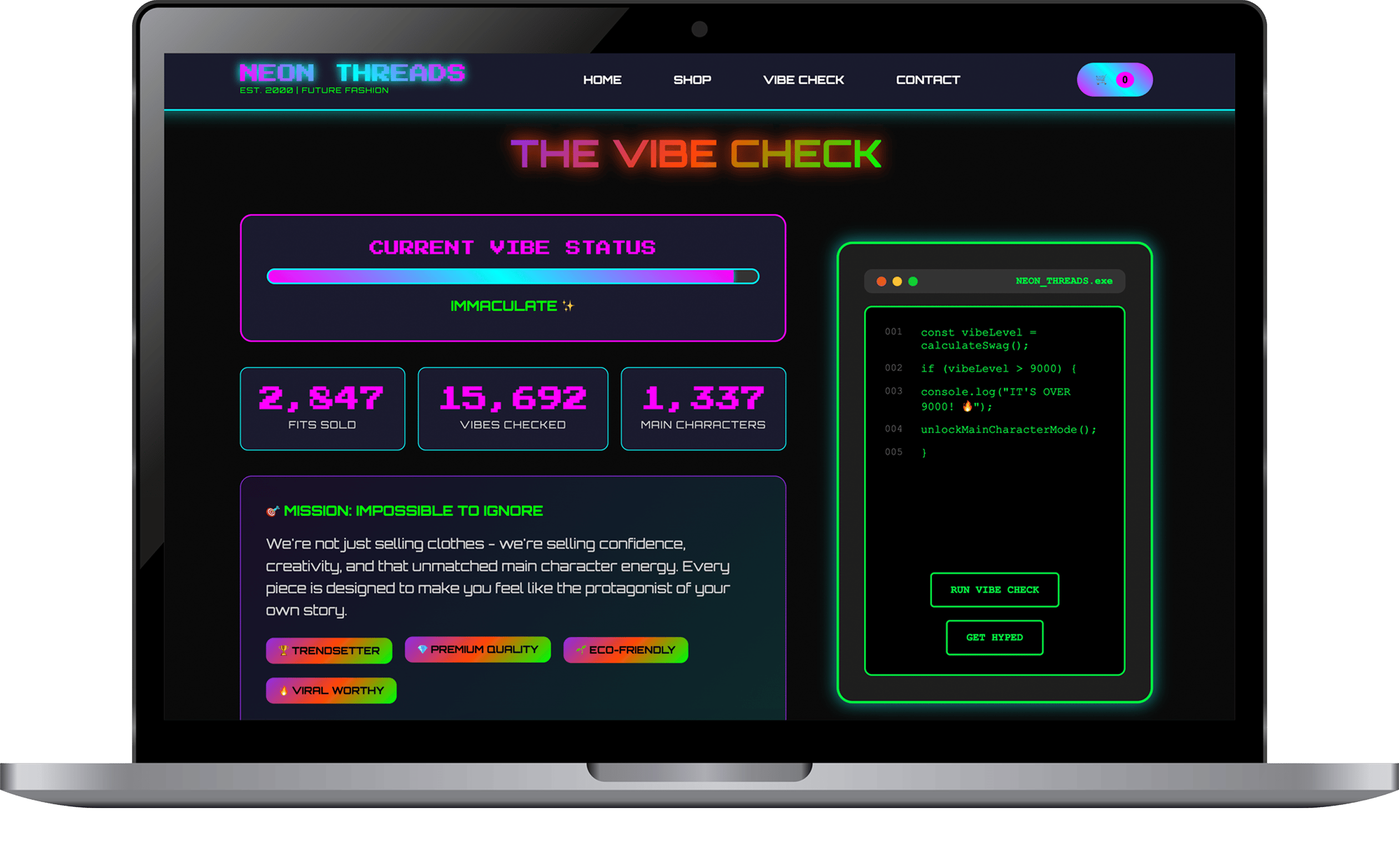 Vibe Coding Portfolio