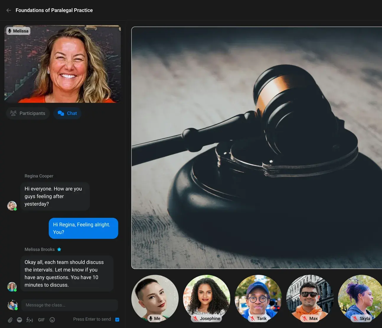 Live online Foundations of Paralegal Practice class