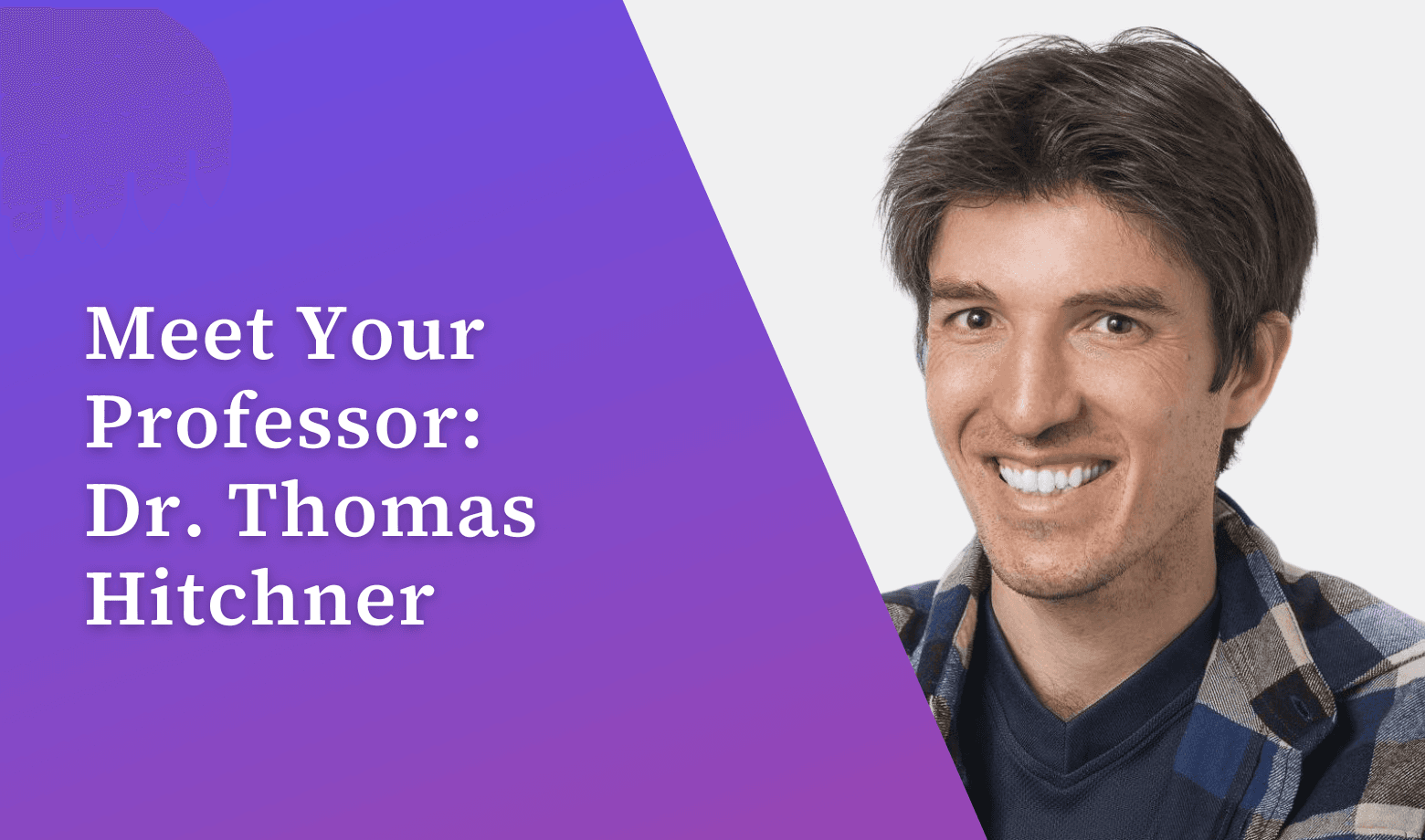 Meet Your Professor: Dr. Thomas Hitchner
