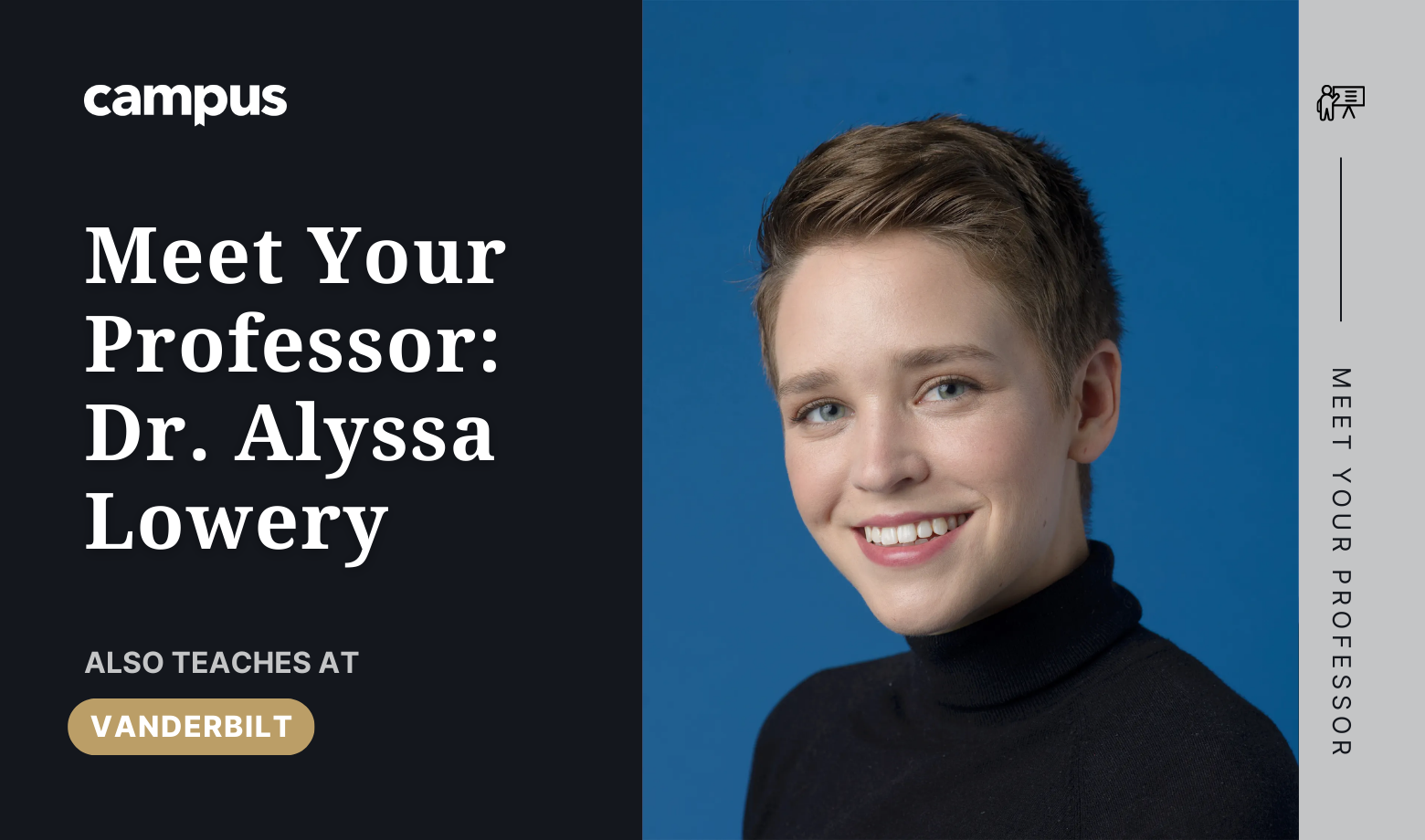 Meet Your Professor: Dr. Alyssa Lowery
