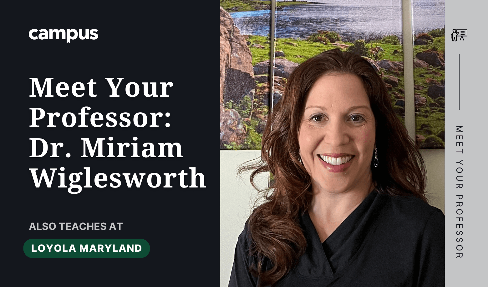 Meet Your Professor: Dr. Miriam Wiglesworth