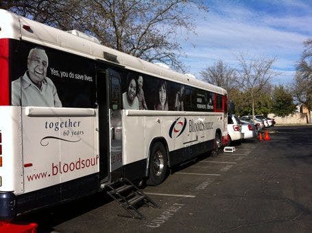 Campus Donates Resources in Sacramento Blood Drive