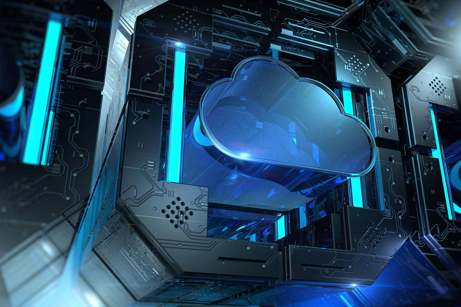 Concept Cloud Computing Trends for 2024