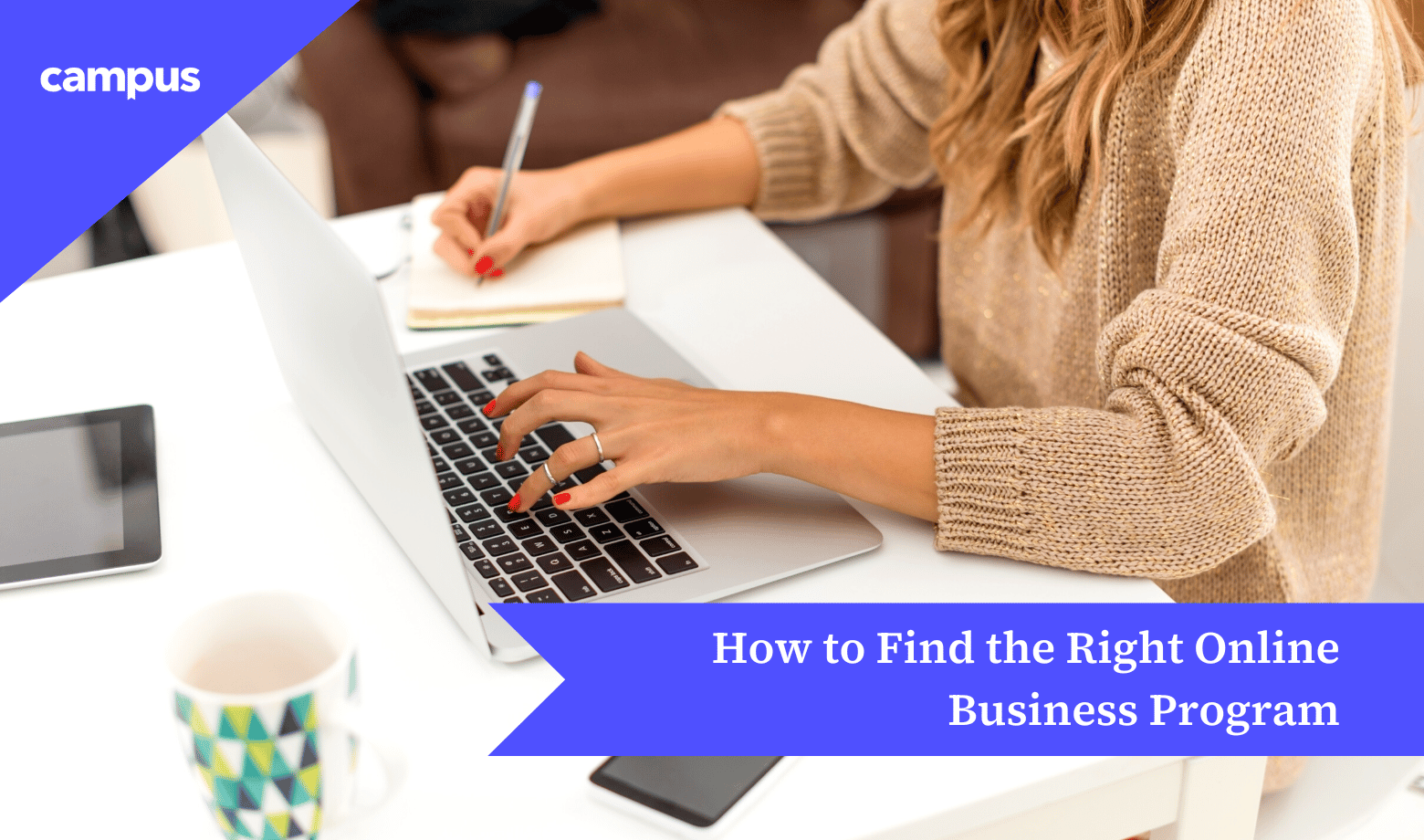 How to Find the Right Online Business Degree Program