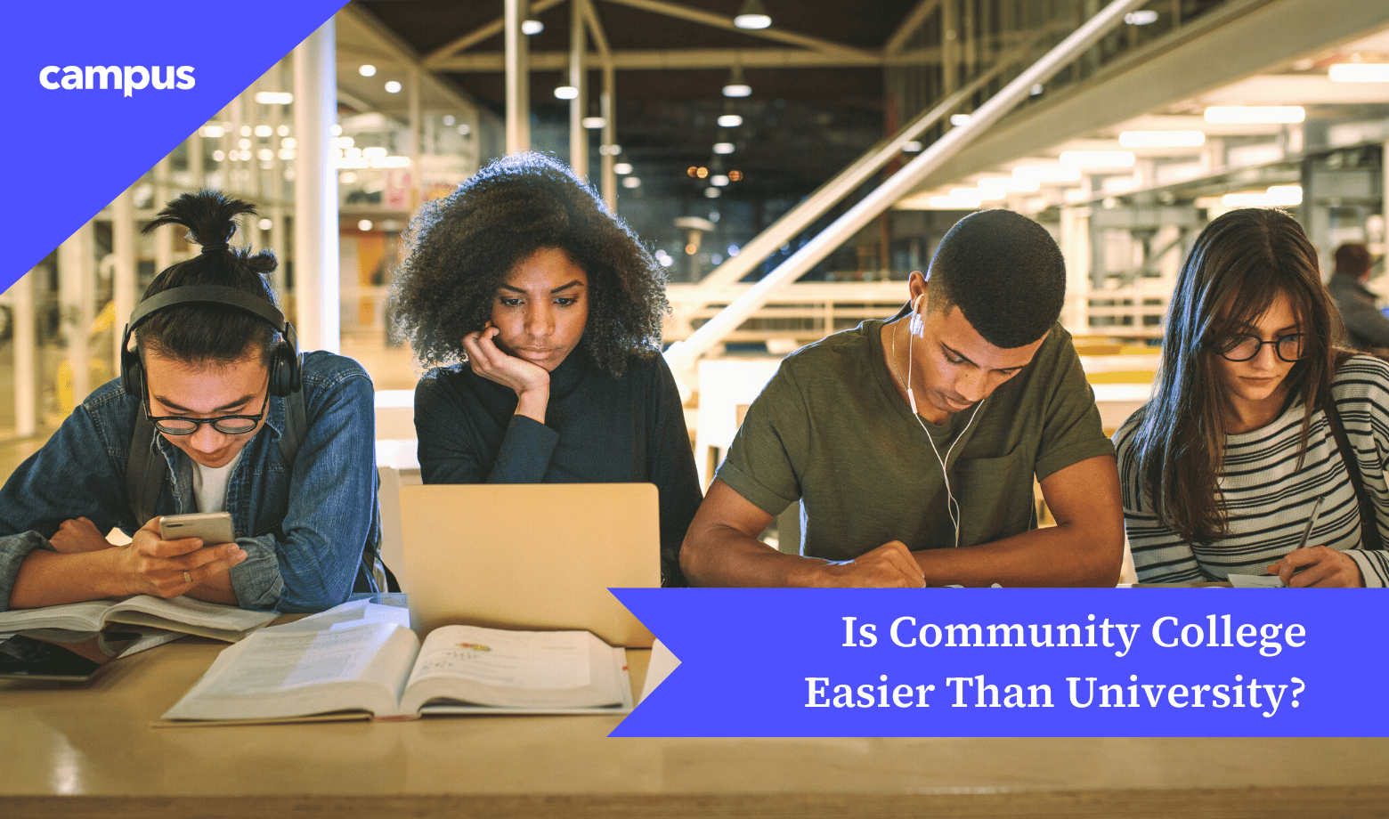 Is Community College Easier Than University?