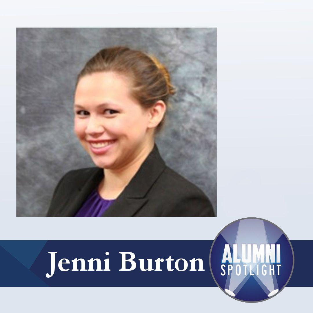 Alumni Spotlight – Jenni Burton