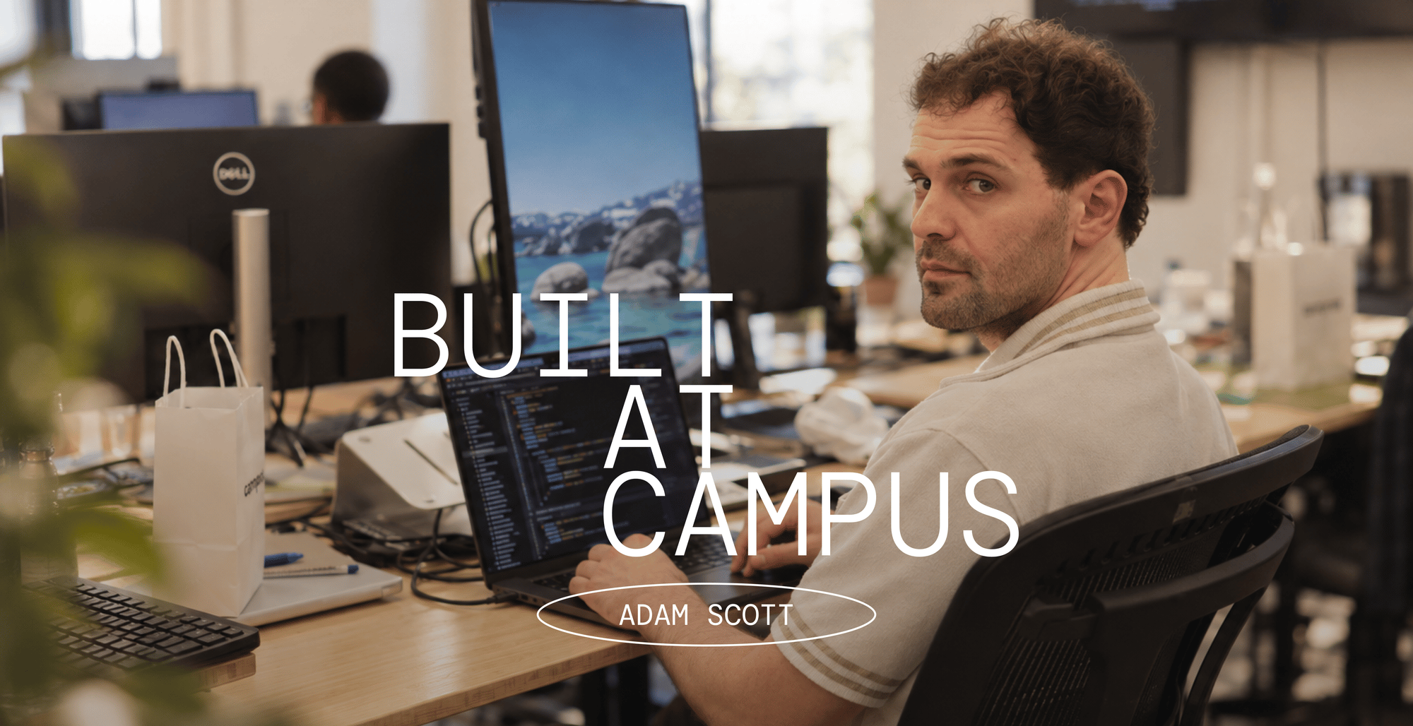 Built at Campus: Adam Scott, the Graduate Who Came Back