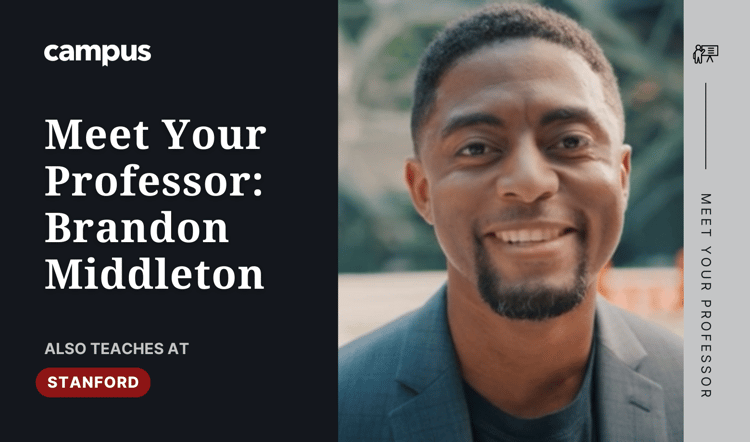 Brandon Zanavichhttps Meet Your Professor: Brandon Middleton